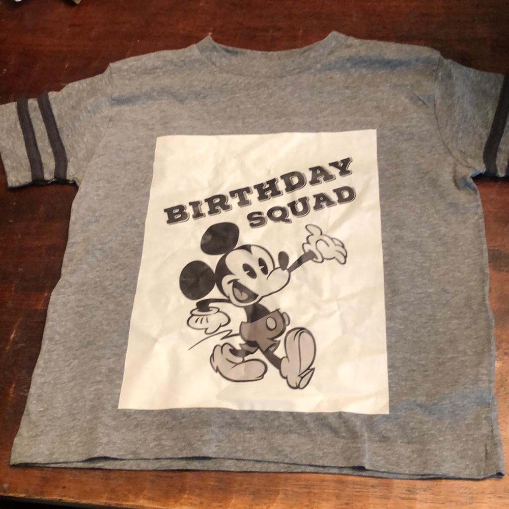 Mickey birthday t-shirt